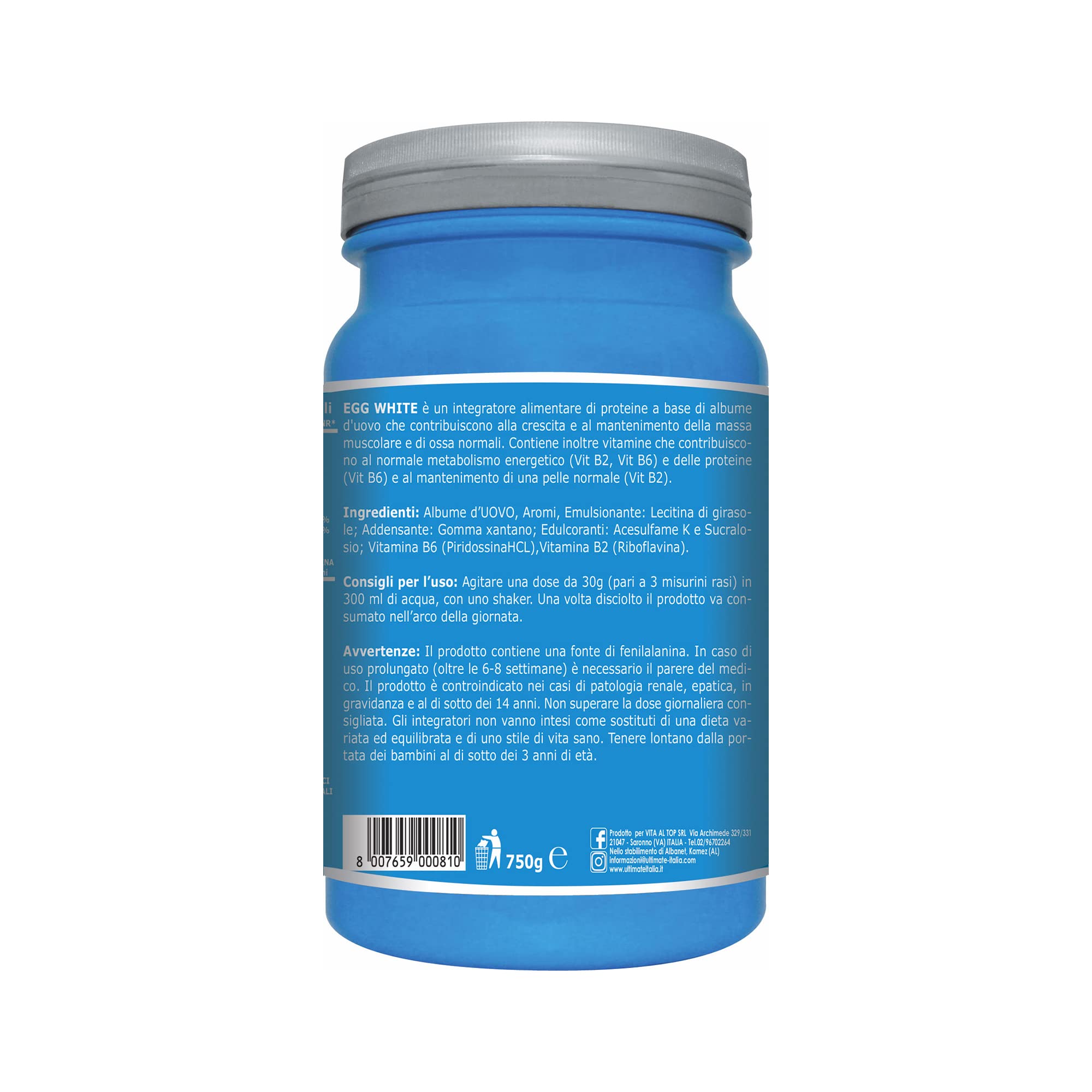 ultimate-italia-egg-white-vaniglia-proteine-albume-uovo-750-g image 2