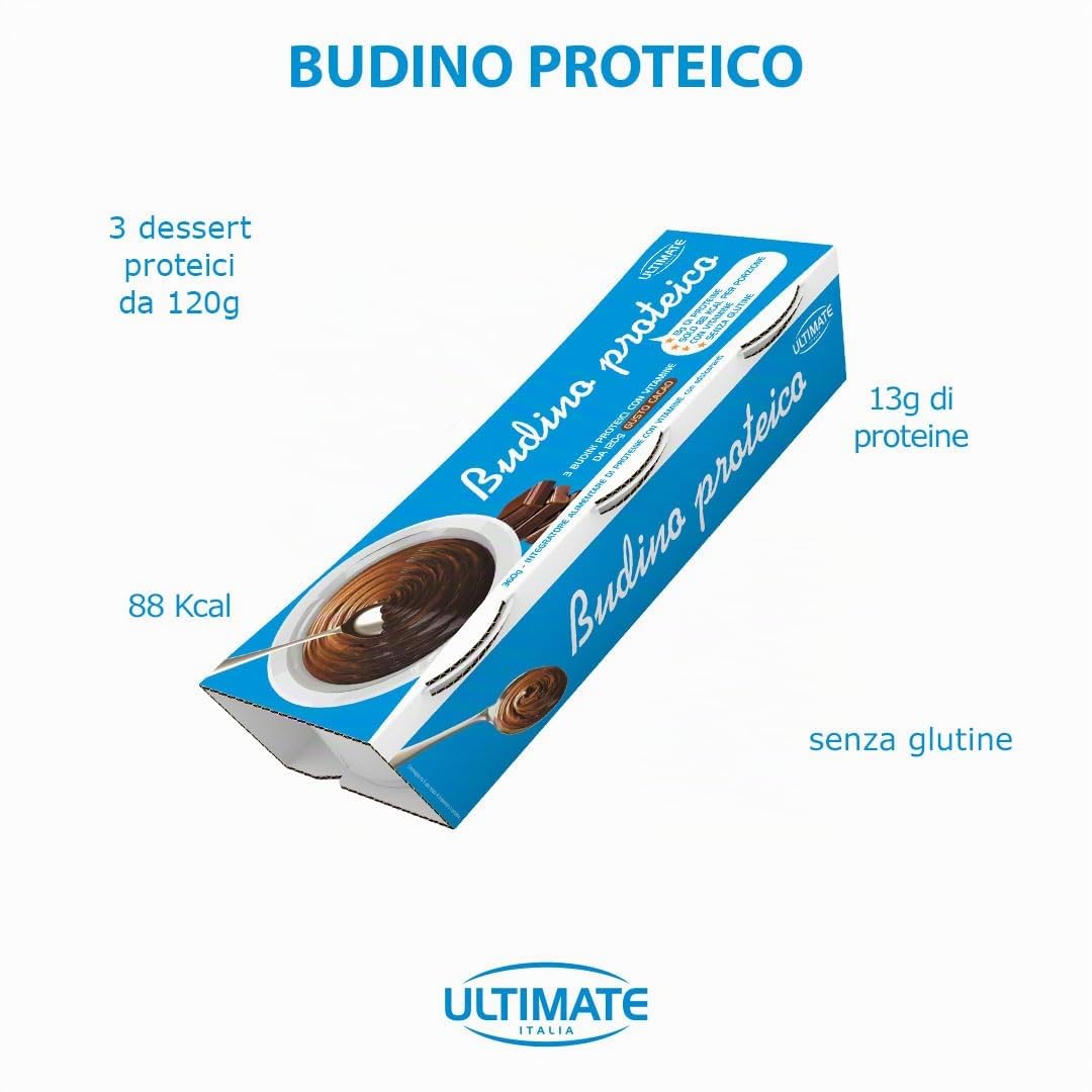 ultimate-italia-budino-proteico-cacao-3x120g-13g-proteine-88-kcal image 2
