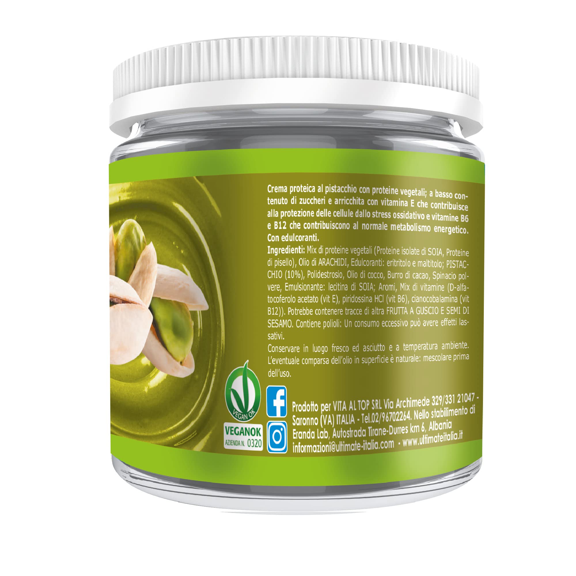 ultimate-italia-crema-proteica-30-spalmabile-vegana-250-g-gusto-pistacchio image 2
