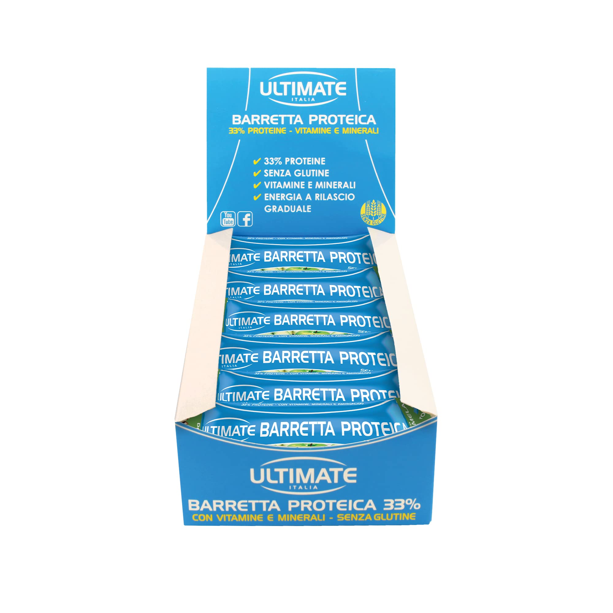 ultimate-italia-barretta-proteica-33-gusto-cacao-con-vitamine-e-minerali image 7