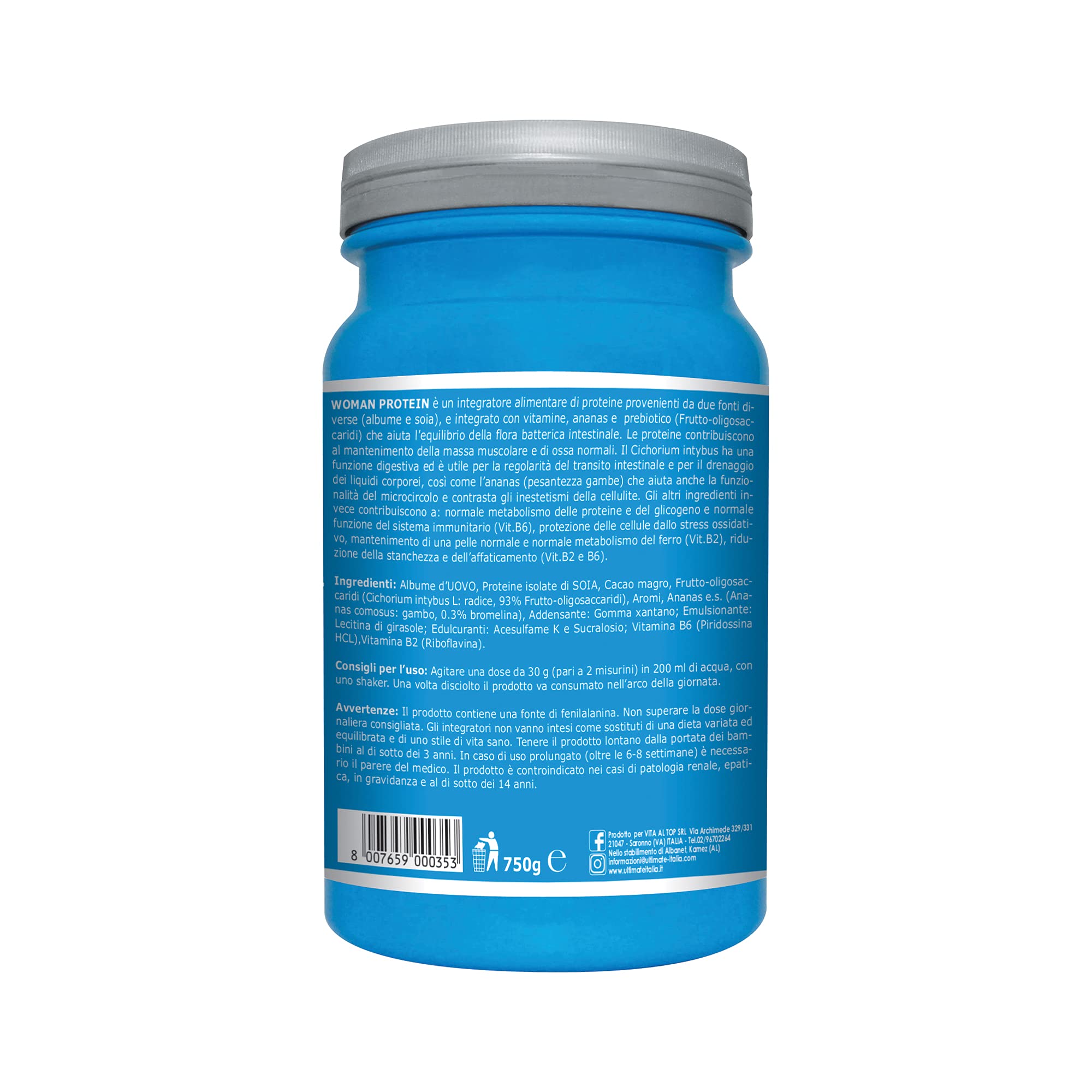 ultimate-italia-woman-protein-cacao-750-g image 2