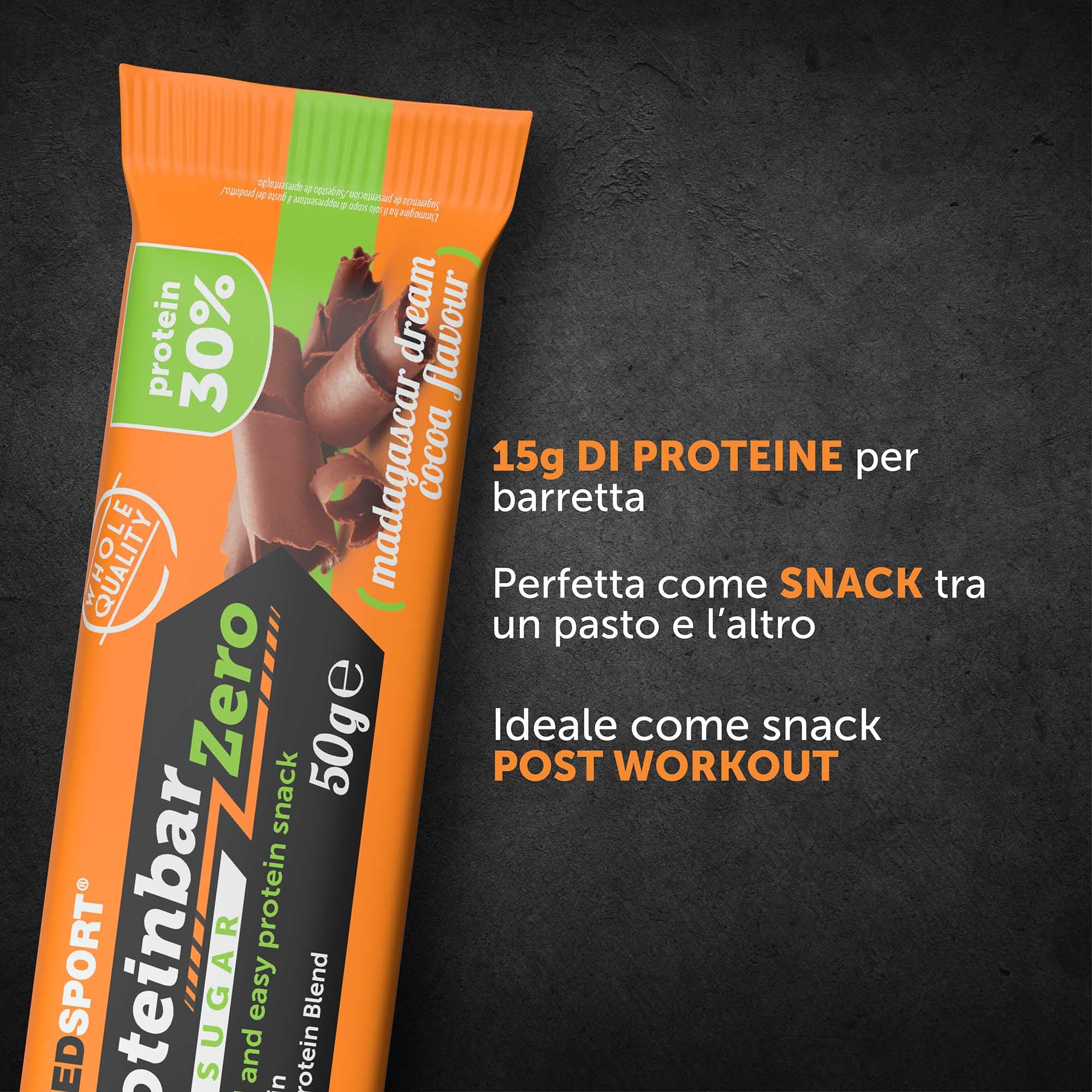 namedsport-proteinbar-zero-madagascar-dream-cocoa-50-g-barretta-proteica image 3