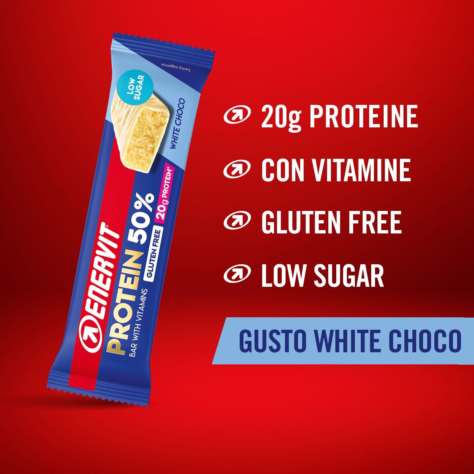enervit-protein-bar-50-white-choco-12x40g image 2