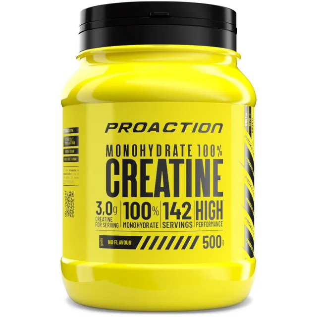 proaction-creatina-monoidrata-in-polvere-100-pura-500-g-142-porzioni image 1