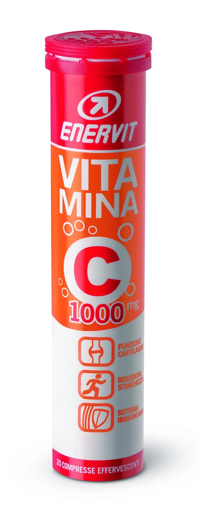 enervit-vitamina-c-integratore-1000-mg-compresse-effervescenti-gusto-arancia-tub image 1
