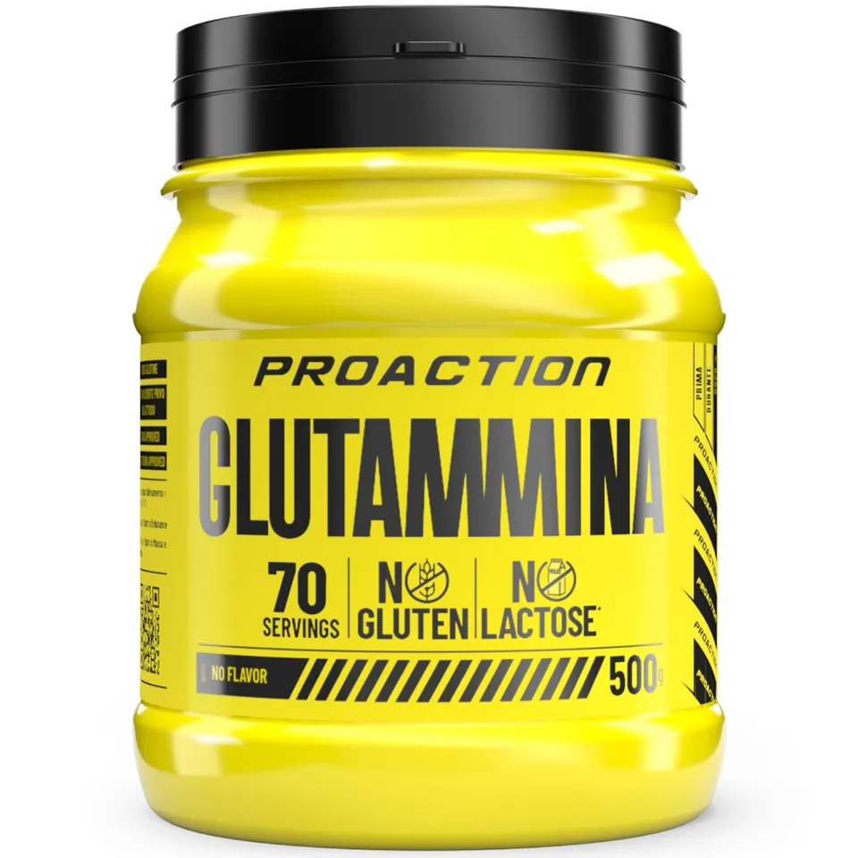 proaction-l-glutammina-100-pura-in-polvere-500g-70-porzioni image 1