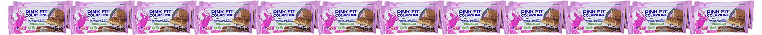 proaction-pink-fit-colazione-barretta-cioccolato-24-x-40-g image 2