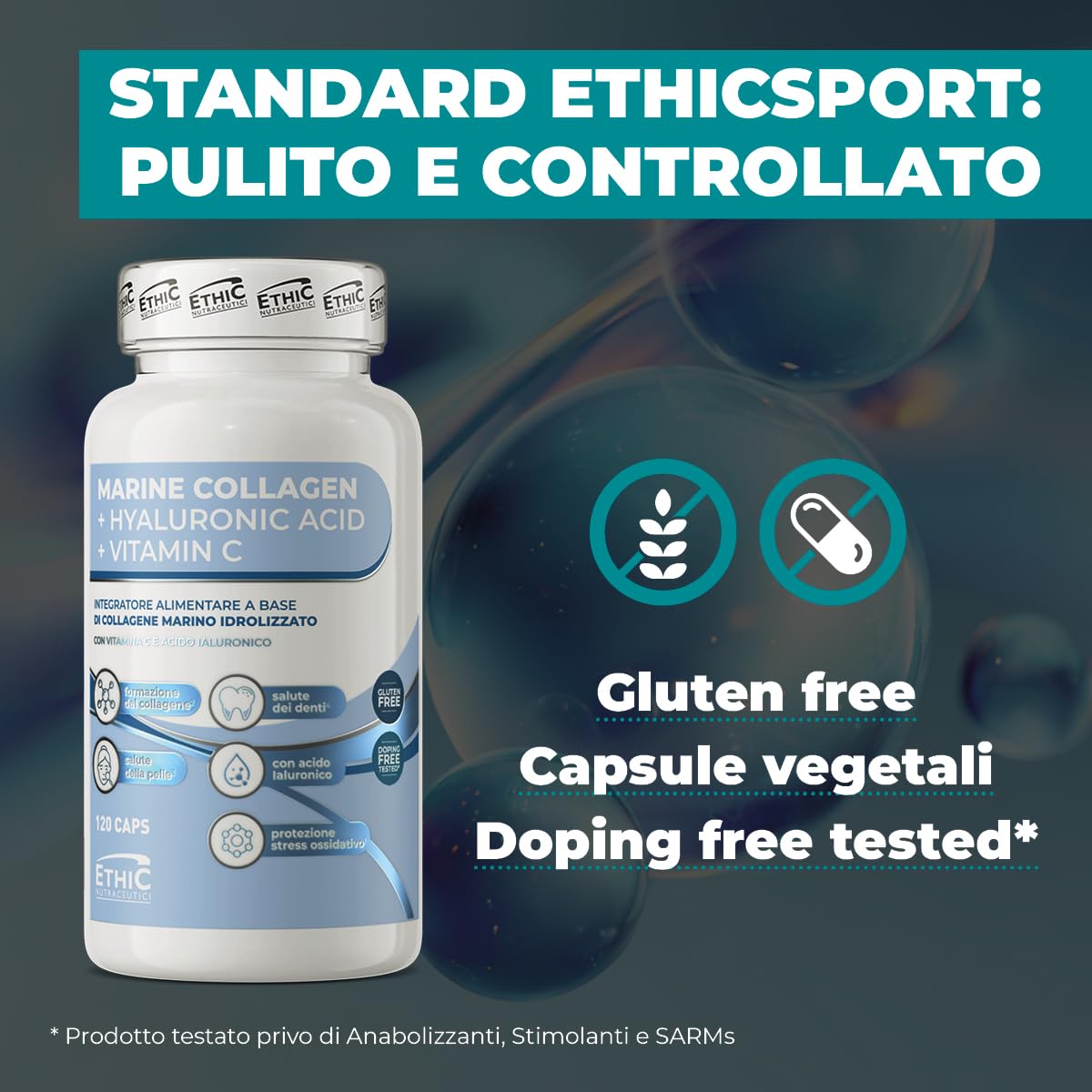ethicsport-marine-collagen-collagene-marino-acido-ialuronico-120-capsule-vegetal image 7