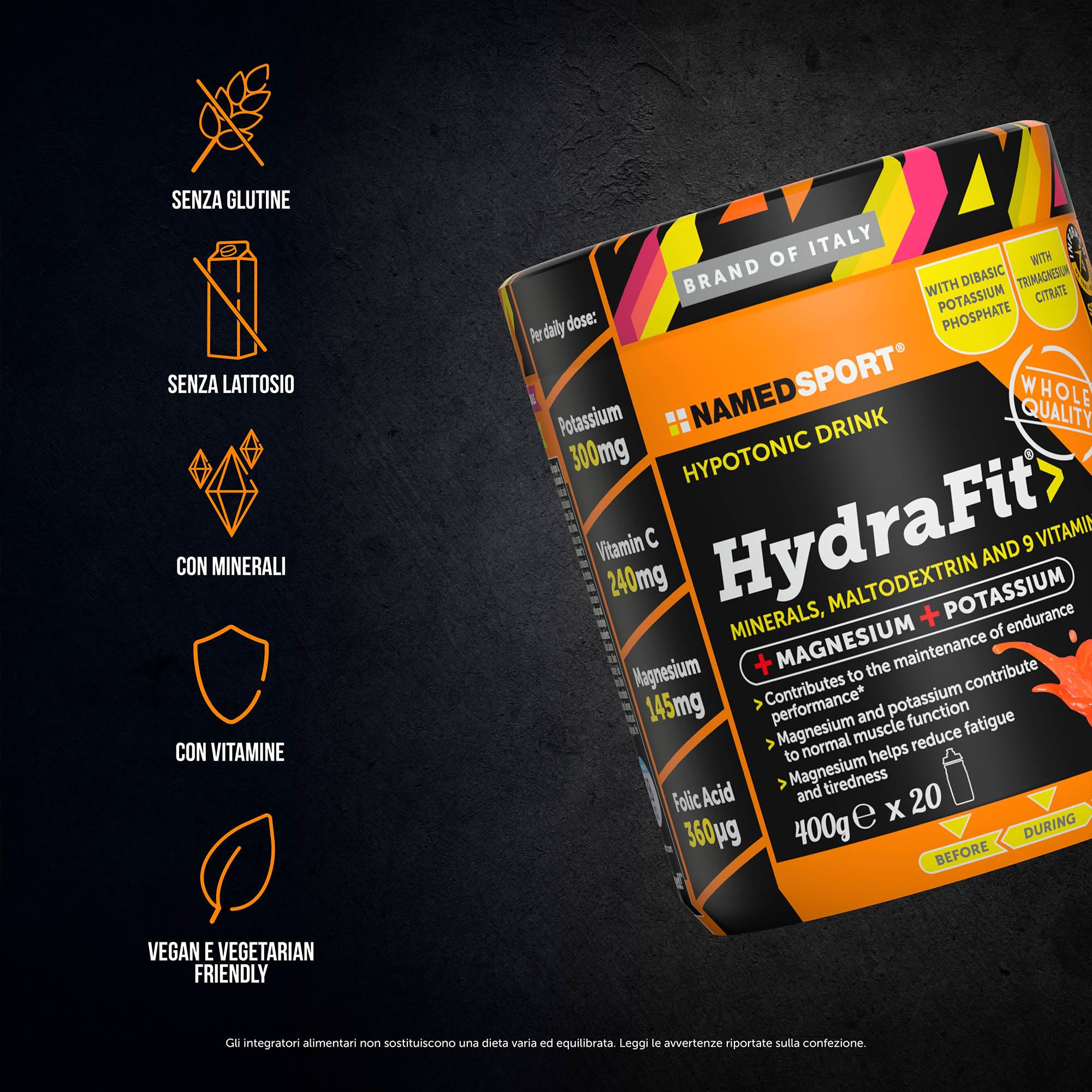 namedsport-hydrafit-sportbottle-multivitaminico-idrosalino-magnesio-e-potassio image 5