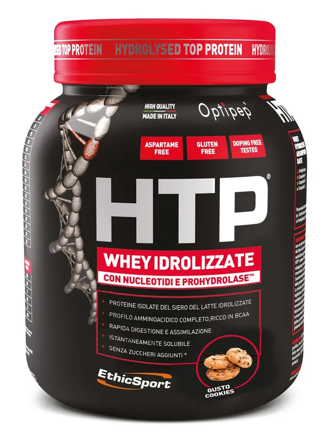 ethicsport-htp-proteine-whey-isolate-e-idrolizzate-optipep-750-g-gusto-cookies image 1