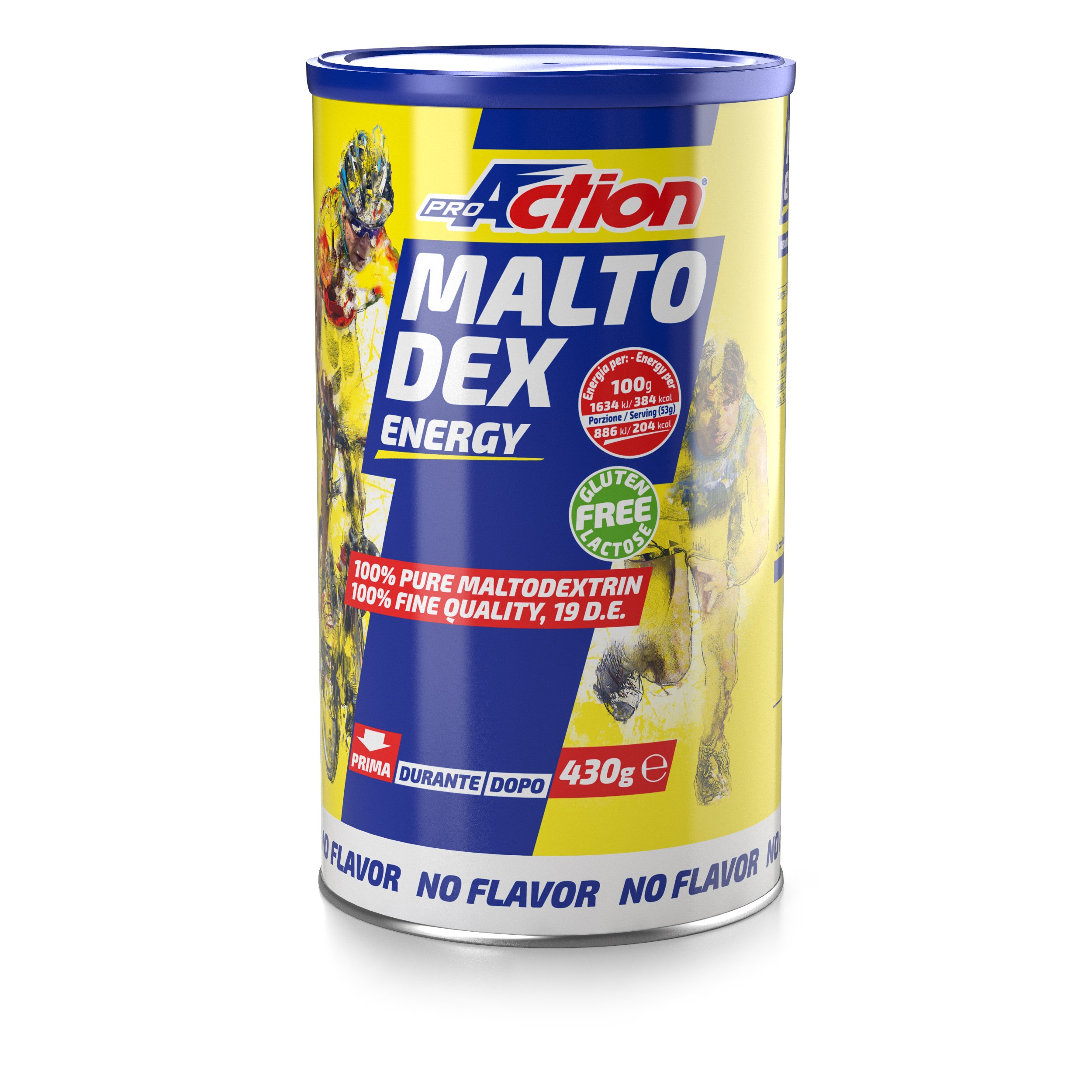 proaction-malto-dex-energia-maltodestrine-energia-graduale-latta-da-430-g-gusto- image 1