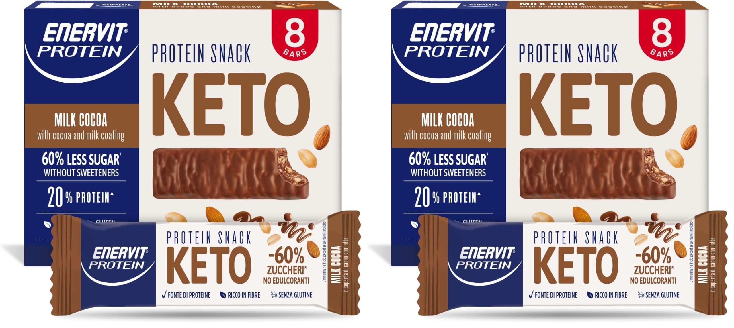 enervit-protein-snack-keto-salted-nuts-8-barrette-x-35g image 3
