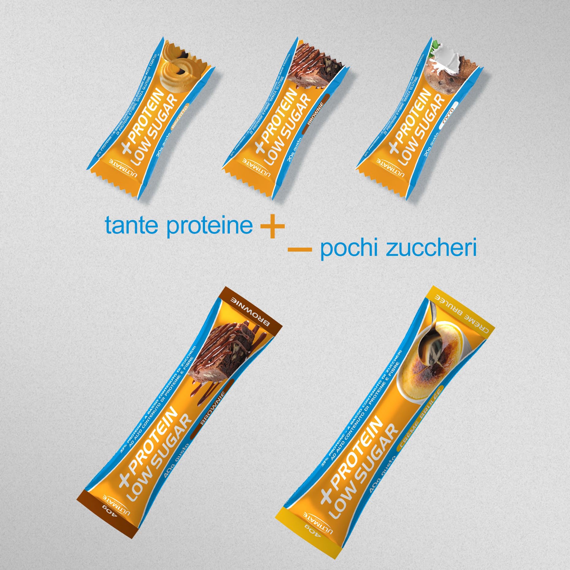 ultimate-italia-barretta-proteica-low-sugar-33-gusto-brownie-7x20g image 5