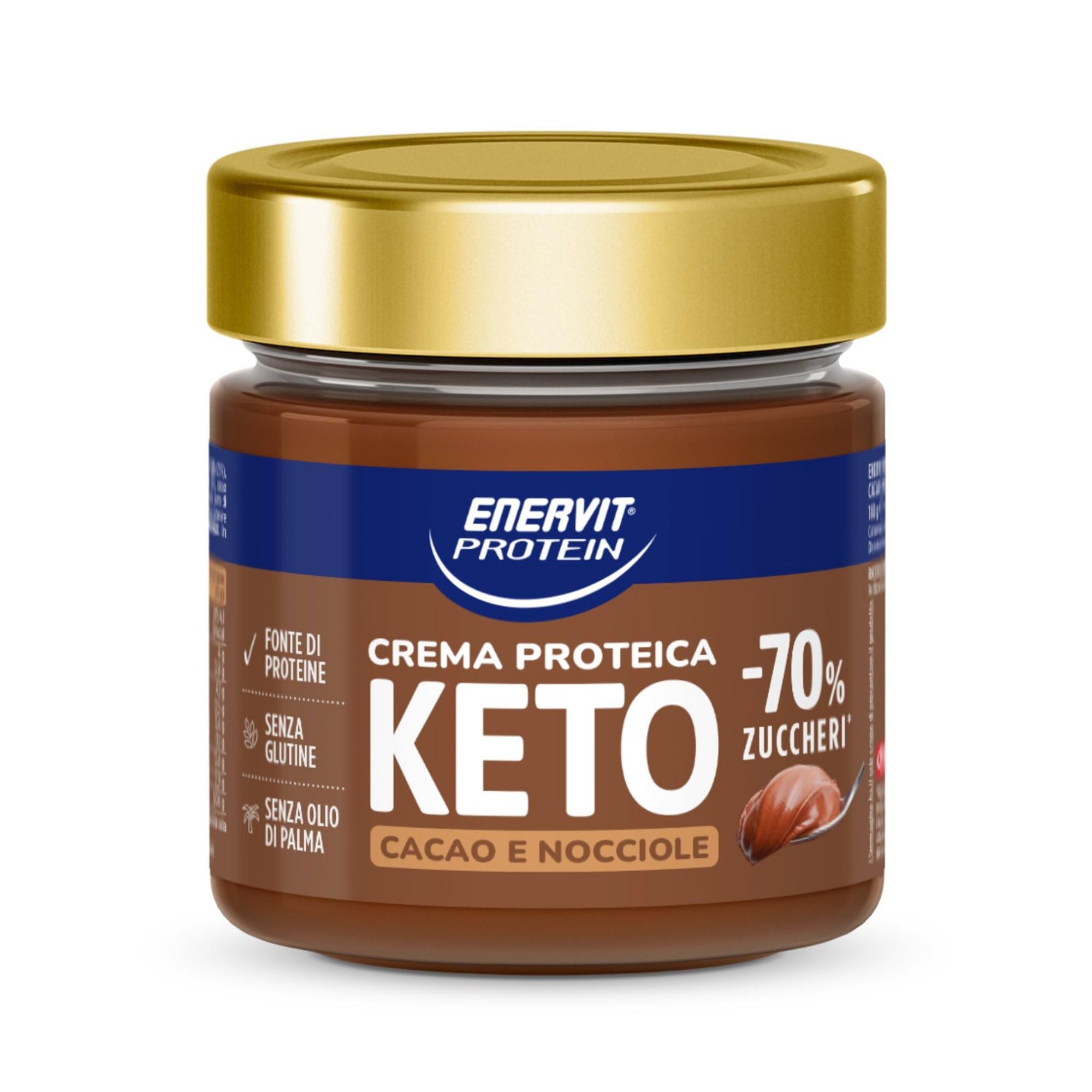 enervit-protein-cream-keto-cacao-e-nocciole-crema-proteica-spalmabile-180g-senza image 1