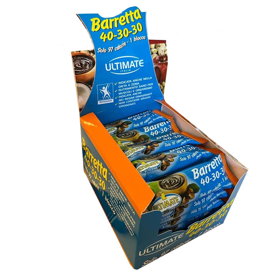 ultimate-italia-barrette-40-30-30-nocciolinella-snack-dieta-a-zona-30-pz-da-27-g image 6