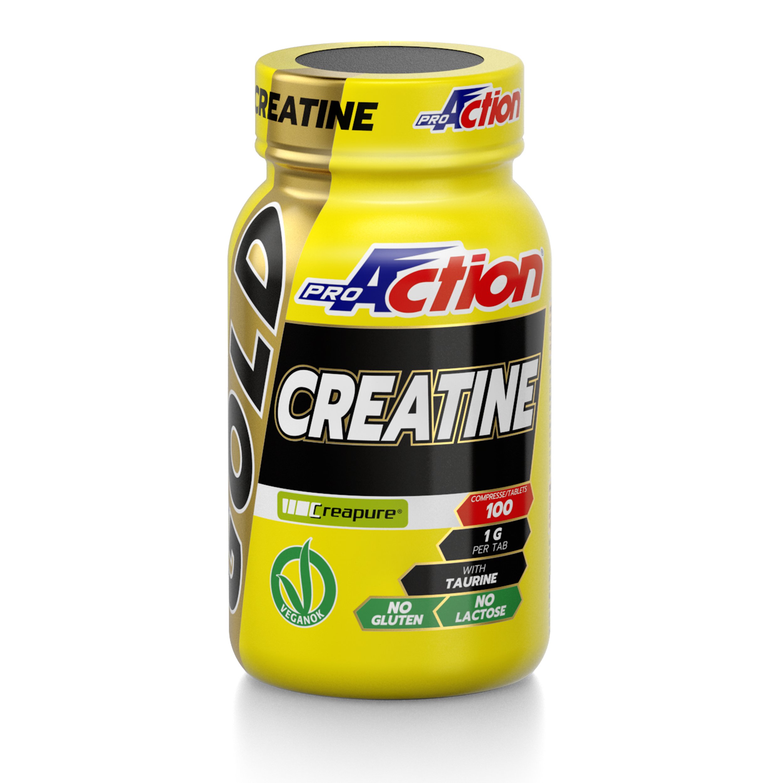 proaction-gold-creatine-monoidrato-100-compresse-da-1-g image 1
