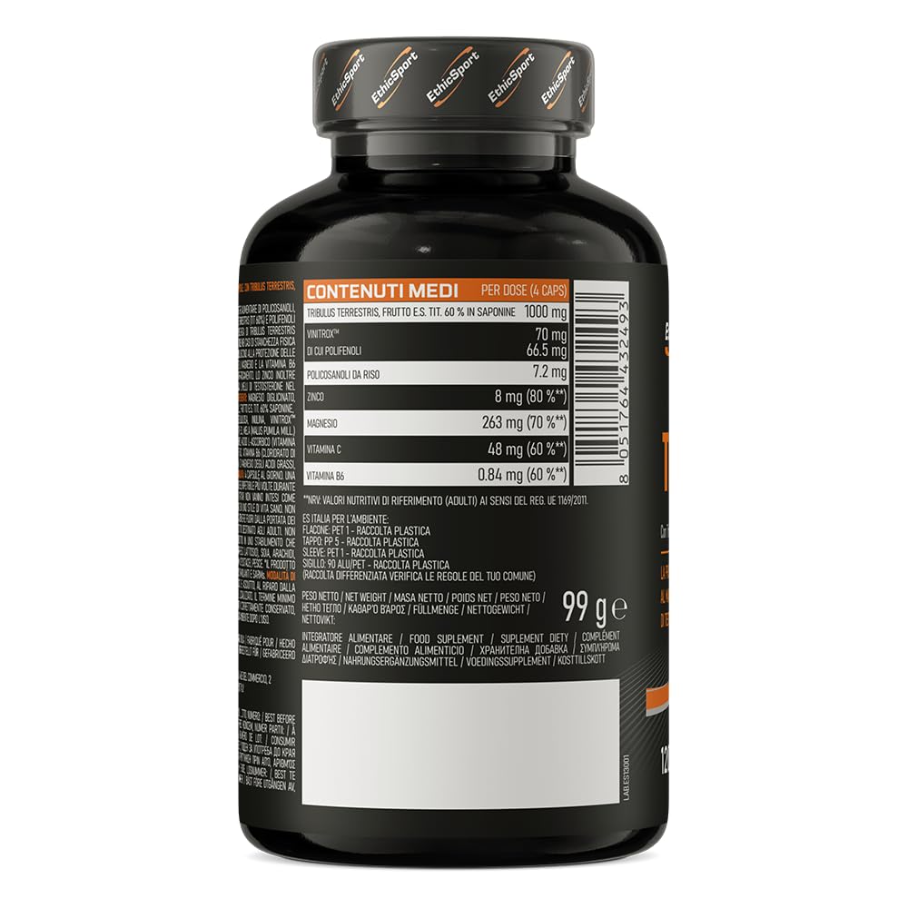 ethicsport-testogen-integratore-120-capsule-tribulus-zinco-e-vinitrox image 2
