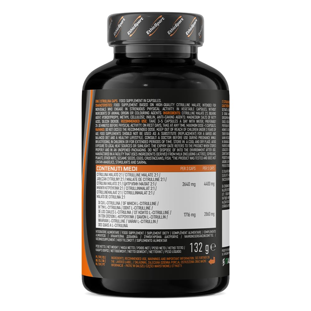 ethicsport-citrullina-malato-2-1-barattolo-120-capsule-vegetali image 2