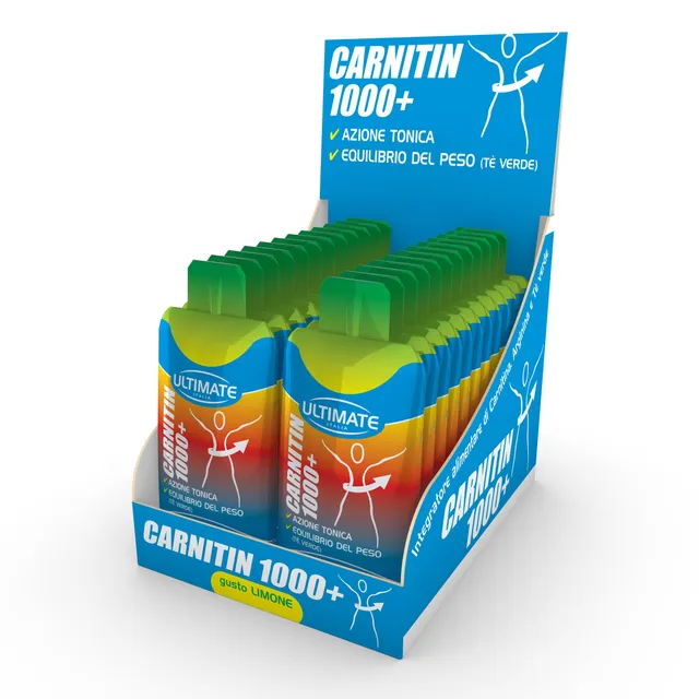 ultimate-italia-carnitin-1000-limone-24x25ml-carnitina-arginina-t-verde image 1