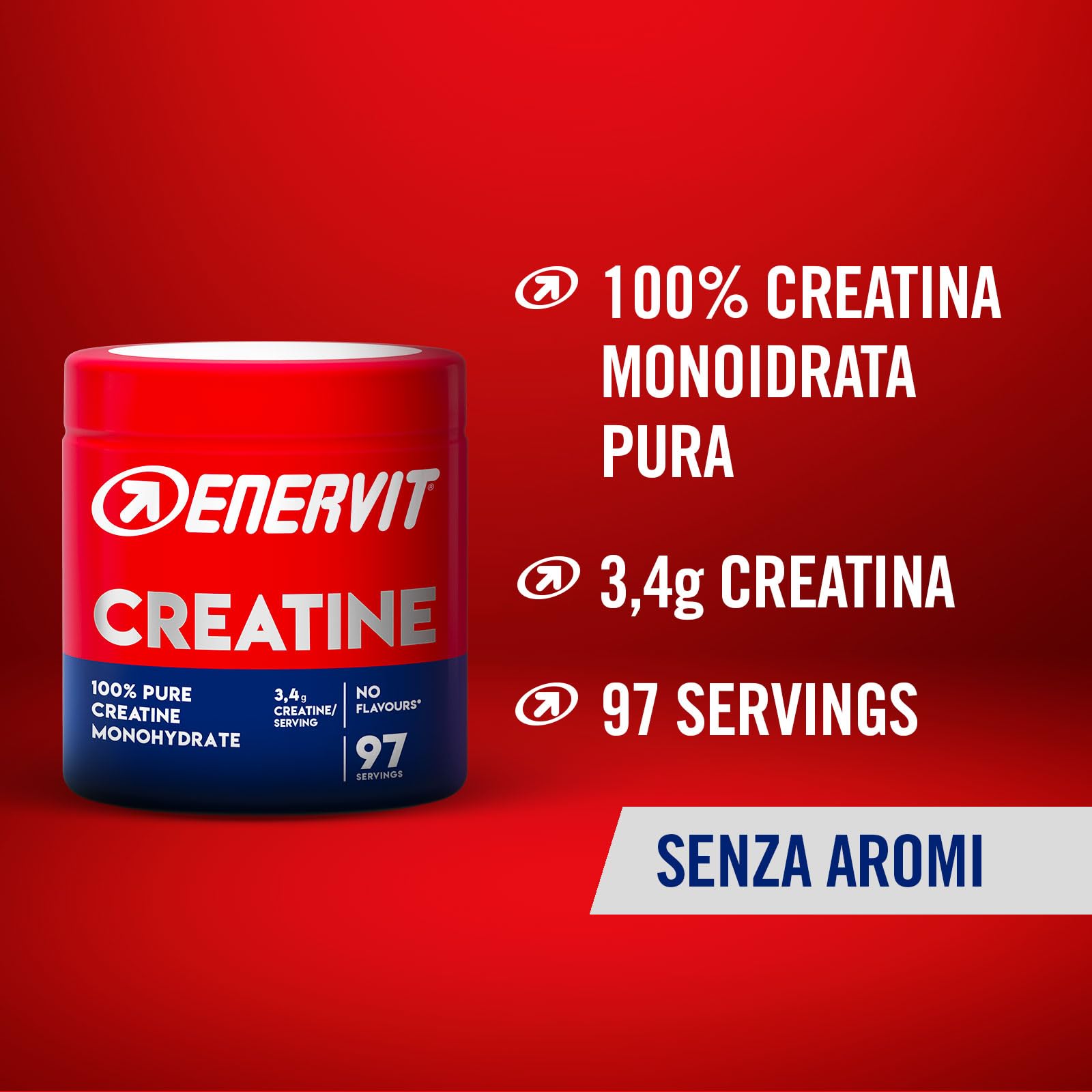 enervit-creatina-monoidrato-pura-barattolo-330g image 2