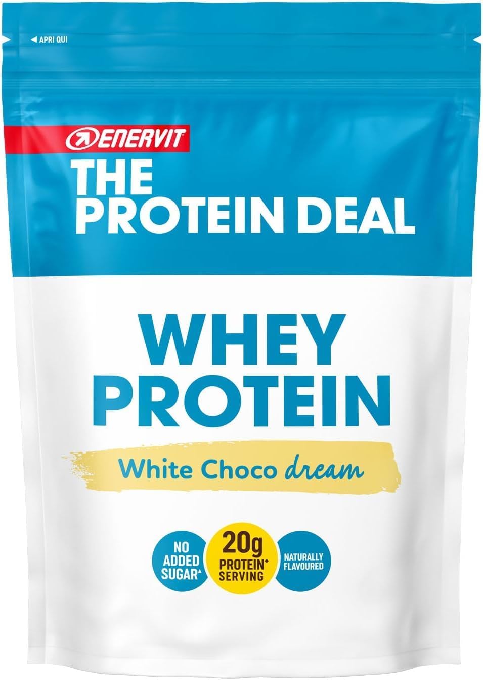 enervit-the-protein-deal-whey-protein-gusto-white-choco-dream-300g-11-porzioni image 1