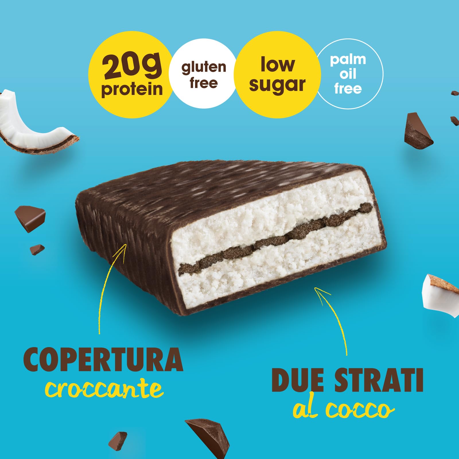 enervit-the-protein-deal-barrette-proteiche-12x55g-cocco-e-cioccolato-fondente image 4
