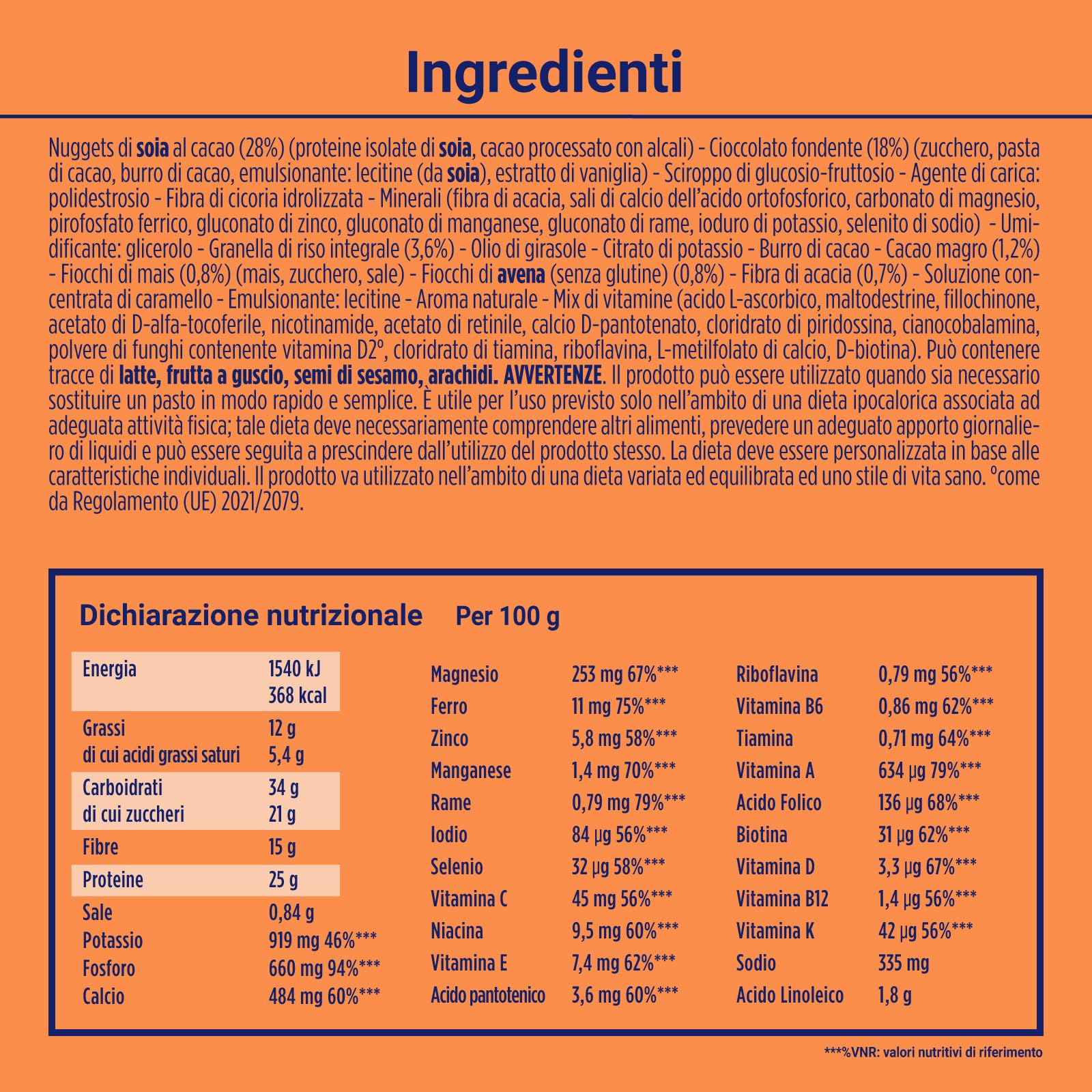 enervit-protein-pasto-crunchy-dark-barretta-sostitutiva-pasto-cioccolato-fondent image 6