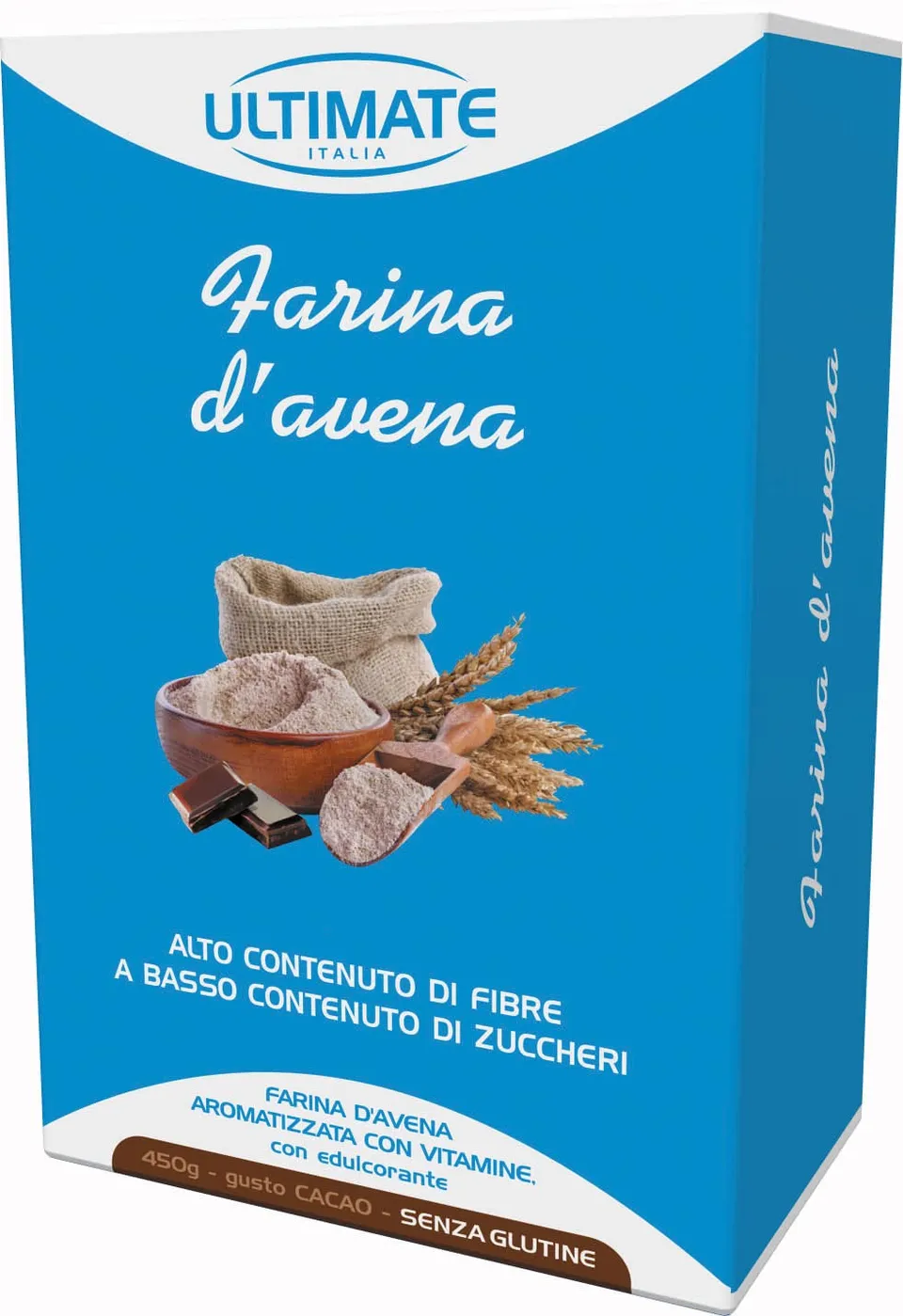 ultimate-italia-farina-d-avena-aromatizzata-gusto-cacao-450g image 1