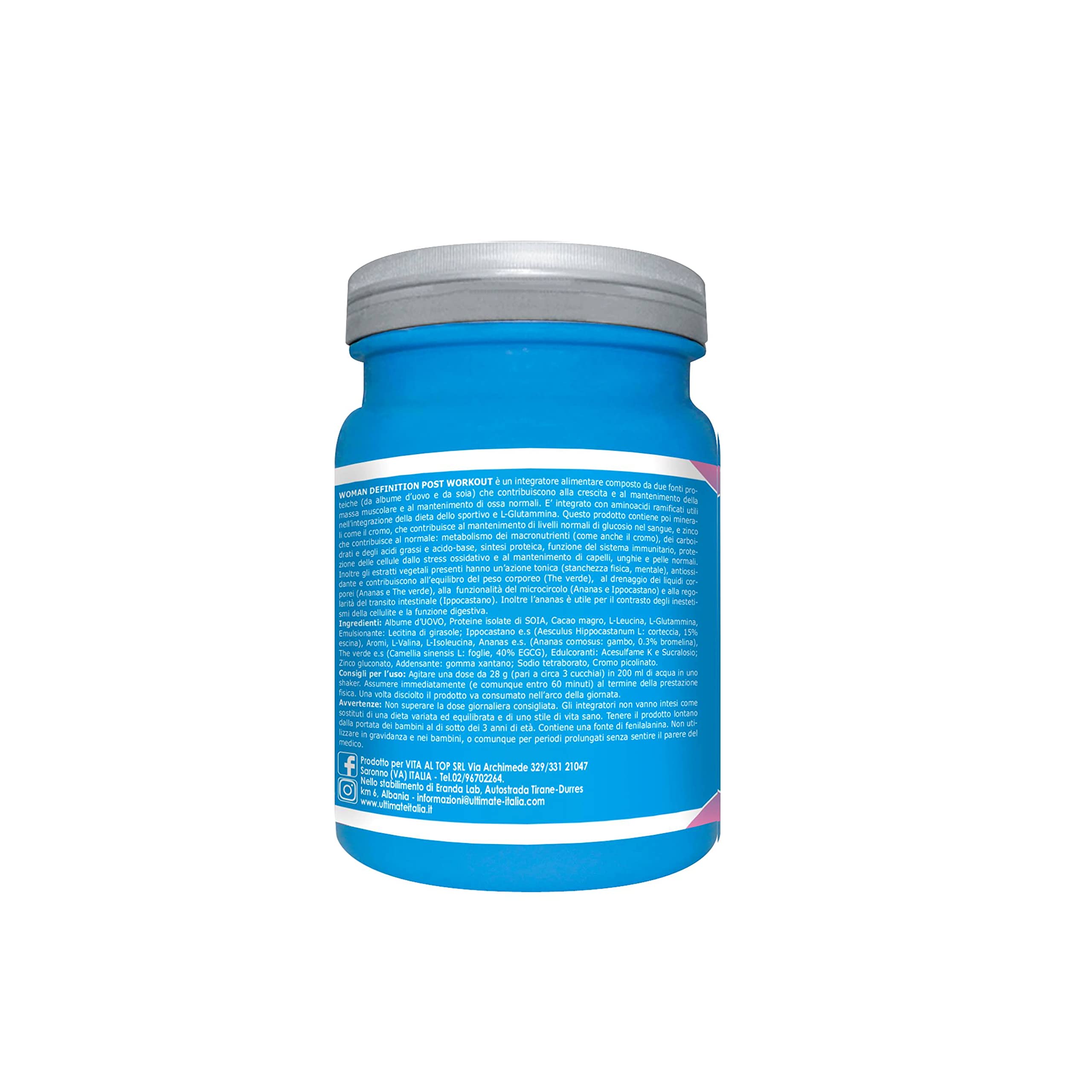 woman-definition-post-workout-cacao-ultimate-italia-280-g-senza-glutine image 3
