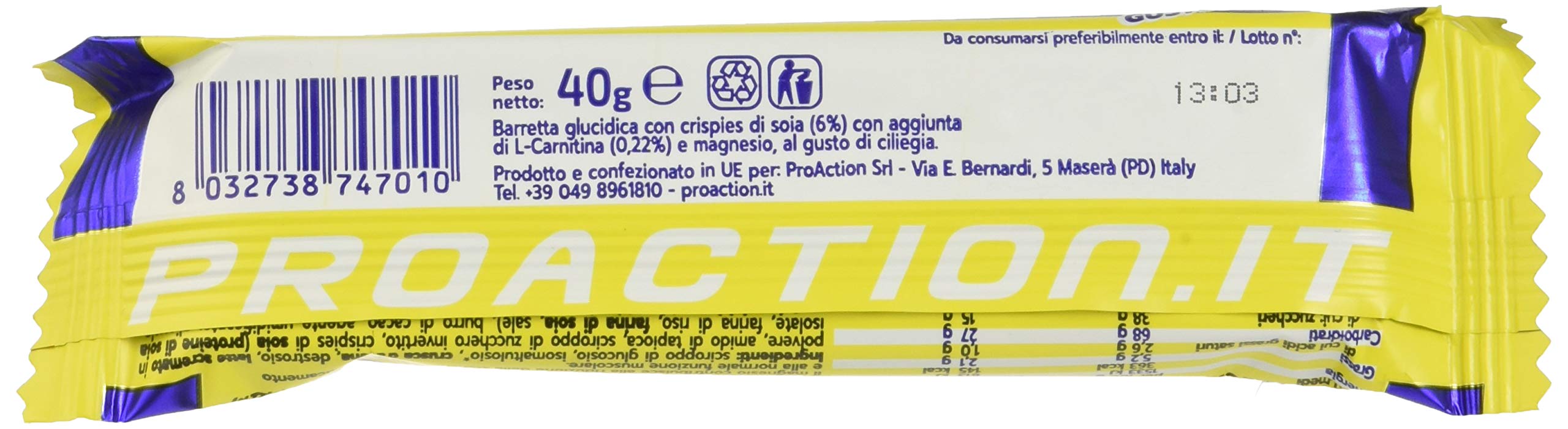 proaction-1998-bar-gusto-ciliegia-barrette-energetiche-30-x-40g-per-sport-di-res image 2
