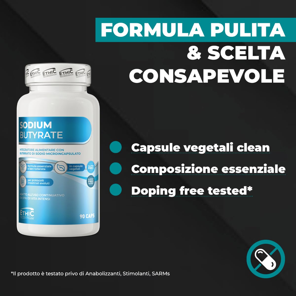 ethicsport-sodium-butyrate-600-mg-90-capsule-vegetali image 5