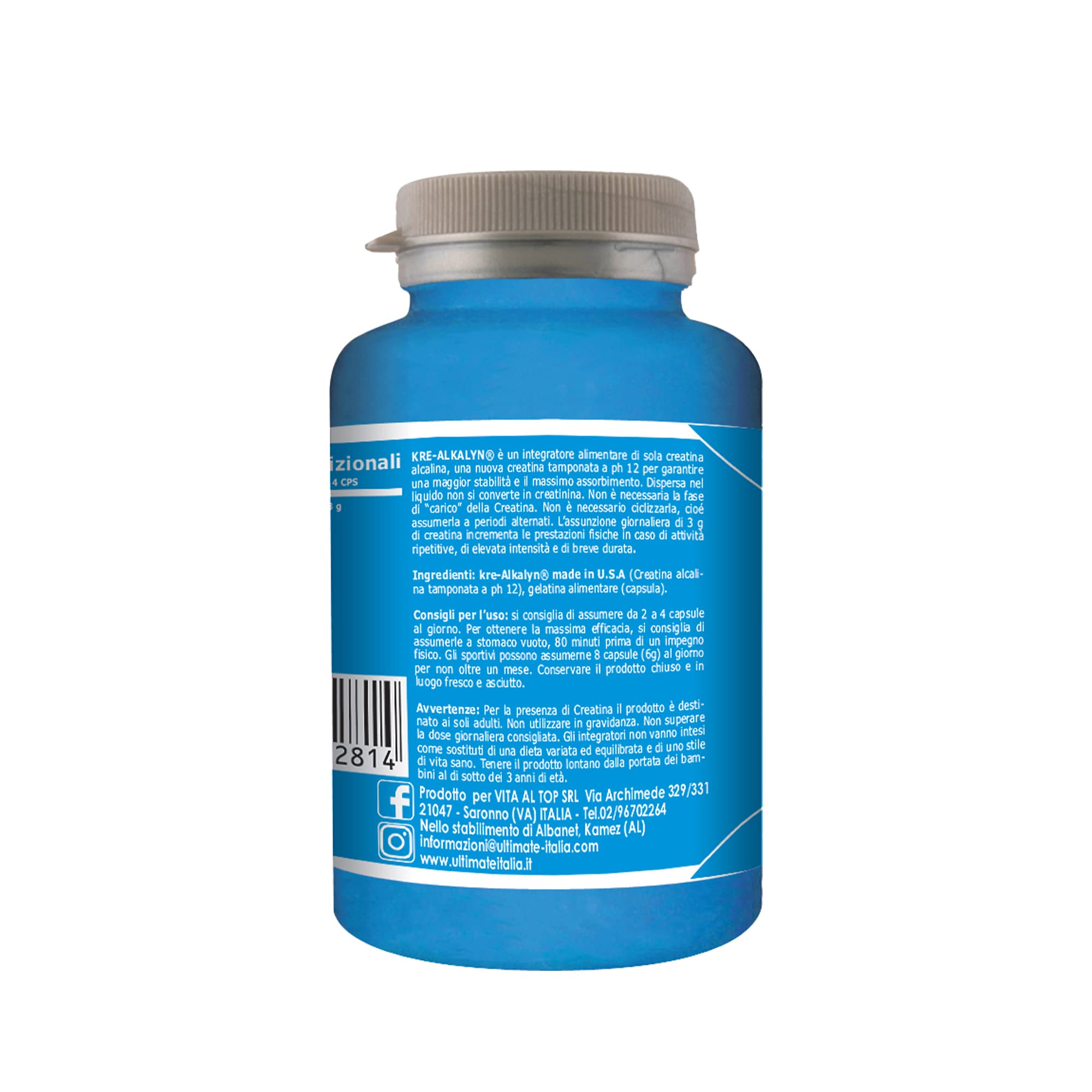 ultimate-italia-kre-alkalyn-creatina-alcalina-120-capsule image 2