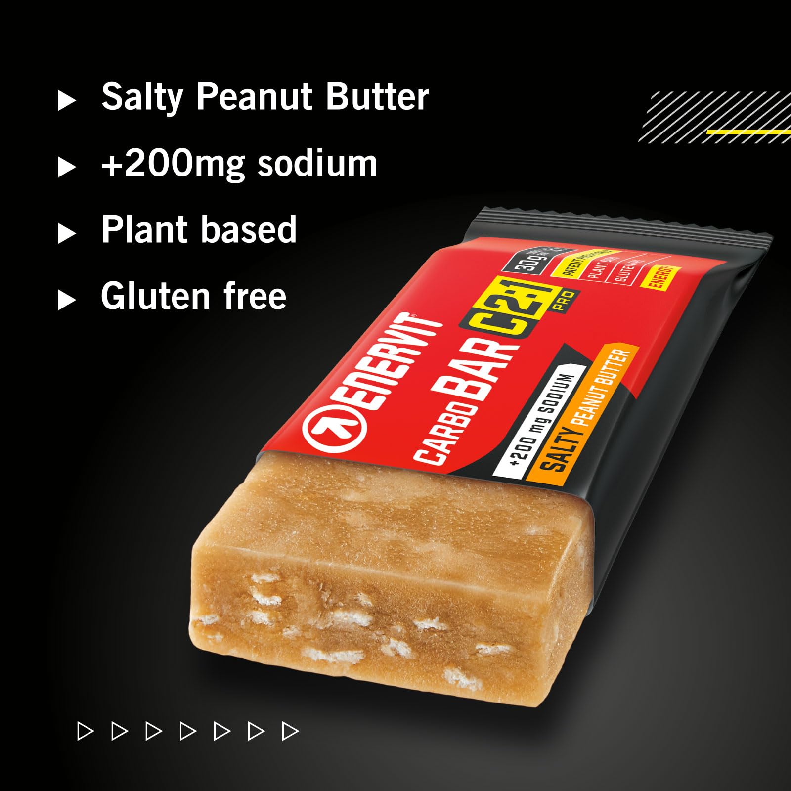 enervit-carbo-bar-c2-1pro-salty-peanut-butter-30g-carboidrati-12-x-45g-vegan-sen image 5