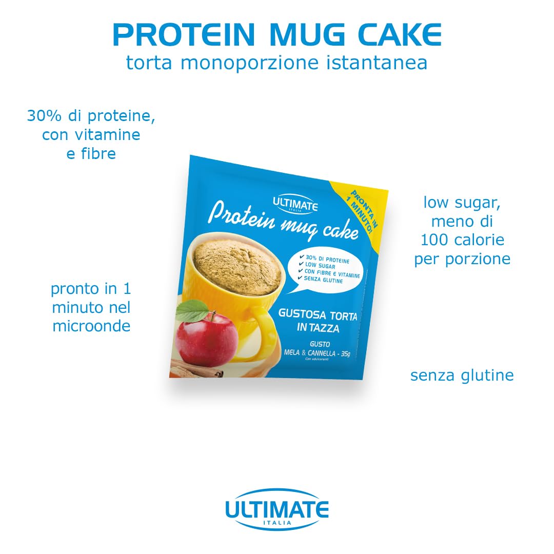 ultimate-italia-protein-mug-cake-mela-cannella-preparato-proteico-12pz image 3