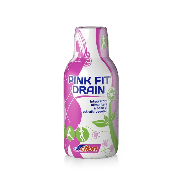 proaction-pink-fit-drain-integratore-liquido-drenante-500ml image 1