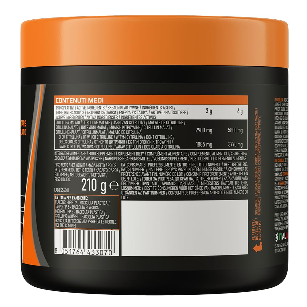 ethicsport-citrullina-malato-2-1-barattolo-da-210-g image 2