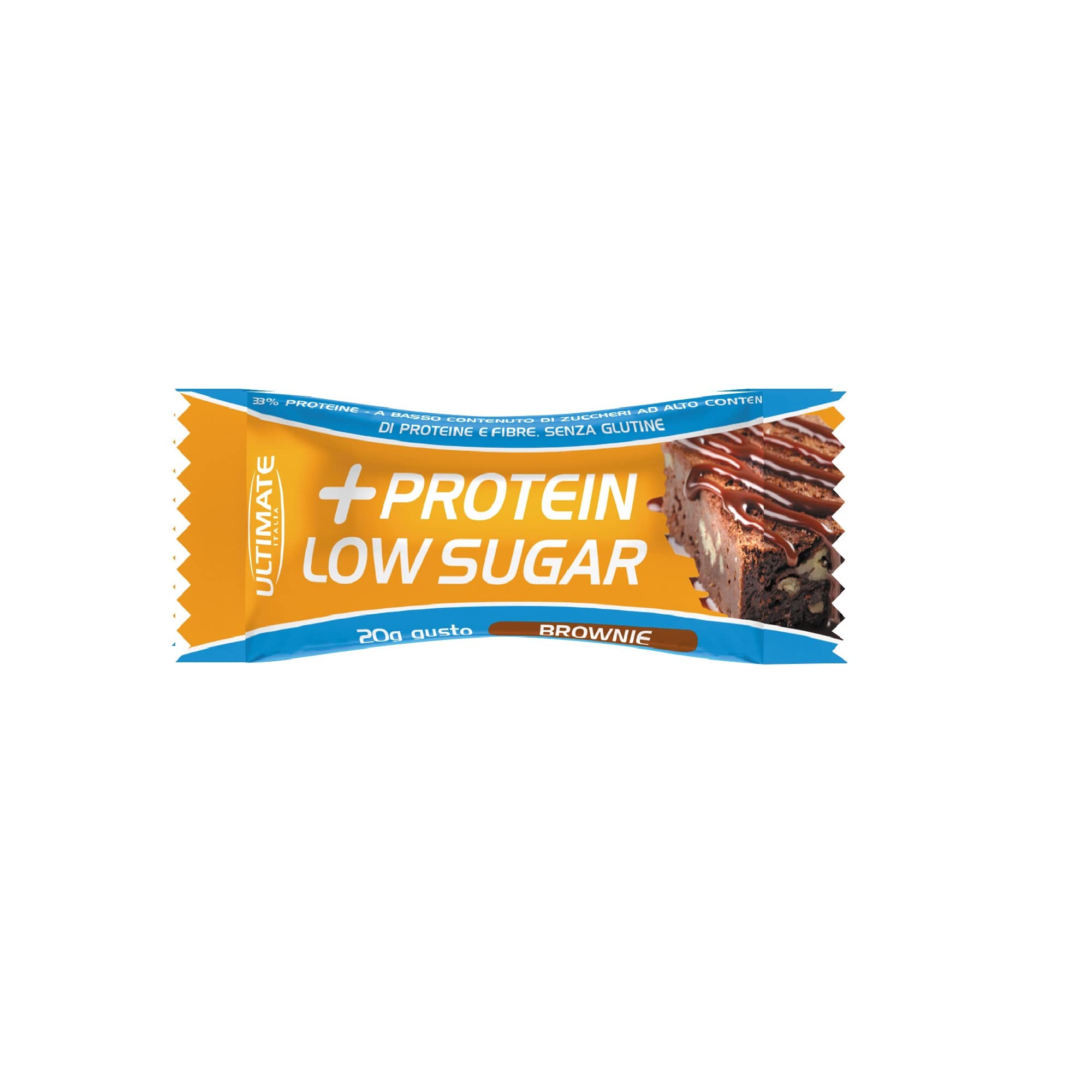 ultimate-italia-barretta-proteica-low-sugar-33-gusto-brownie-7x20g image 2