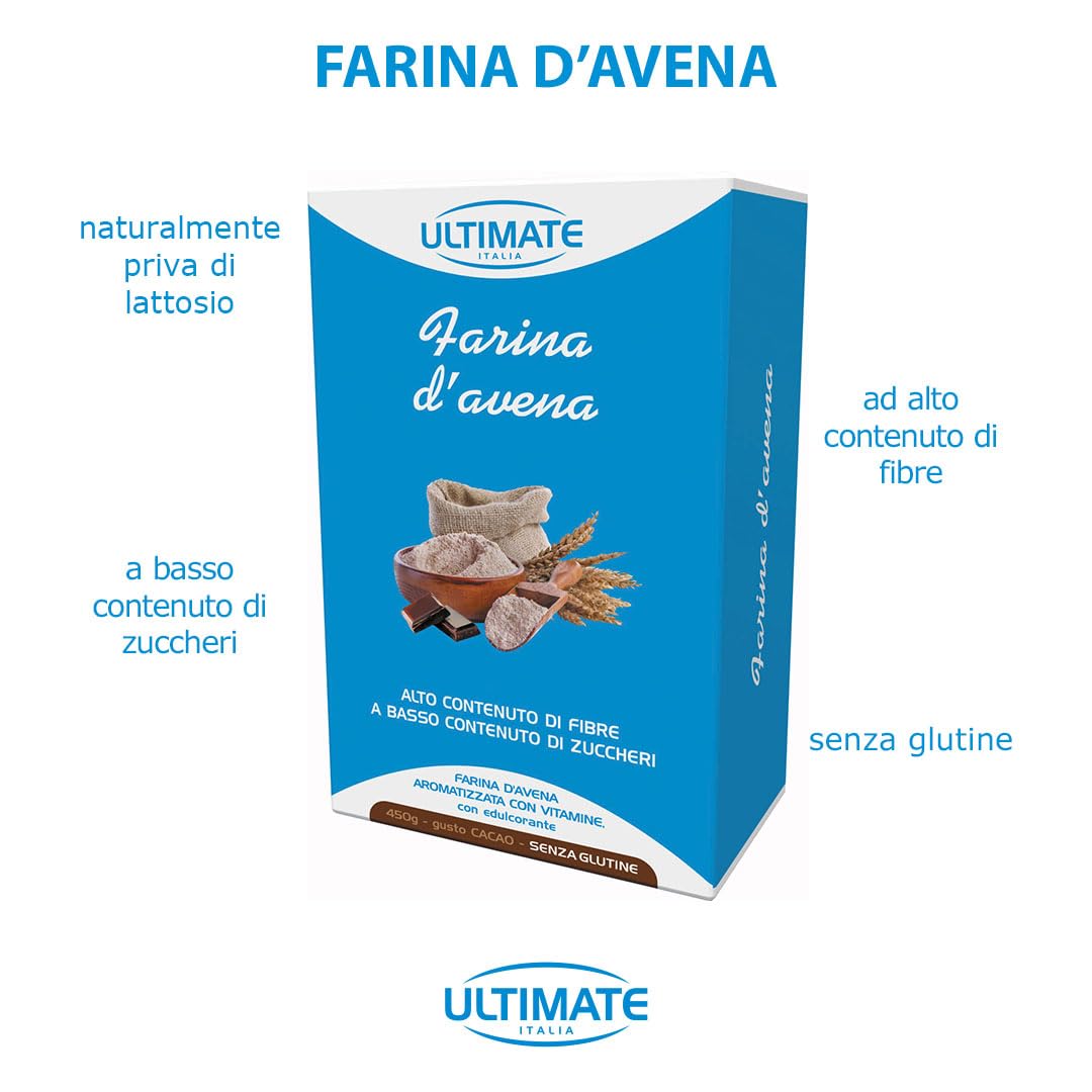 ultimate-italia-farina-d-avena-aromatizzata-gusto-cacao-450g image 2
