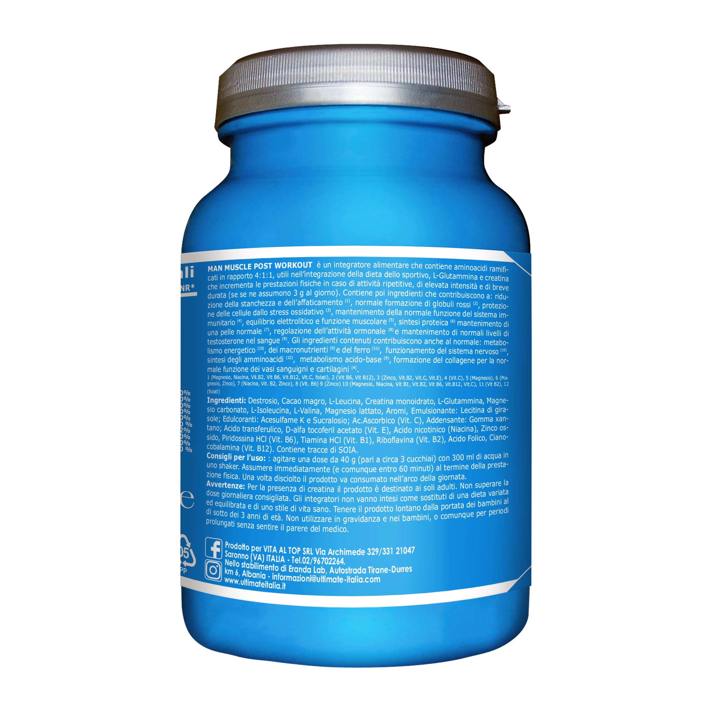 ultimate-italia-man-muscle-post-workout-cacao-400-g image 4