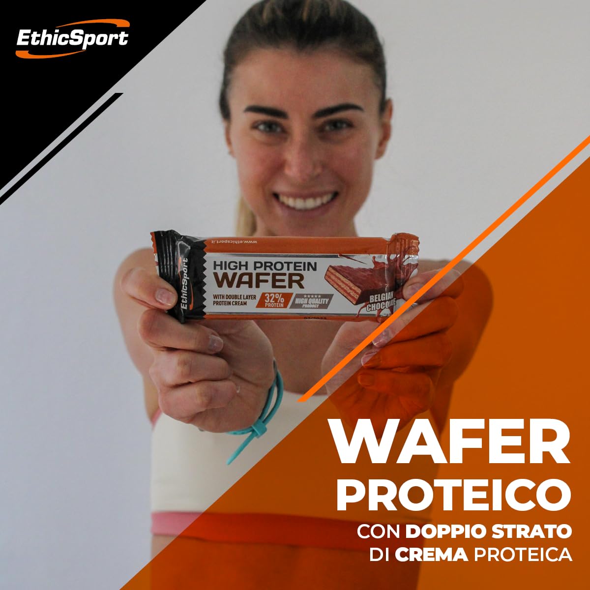 ethicsport-high-protein-wafer-wafer-proteico-12-x-35-g-gusto-vaniglia-yogurt image 4