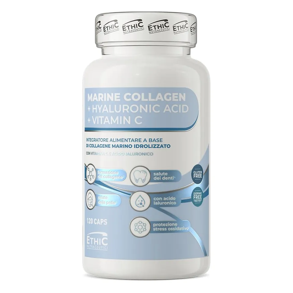 ethicsport-marine-collagen-collagene-marino-acido-ialuronico-120-capsule-vegetal image 1
