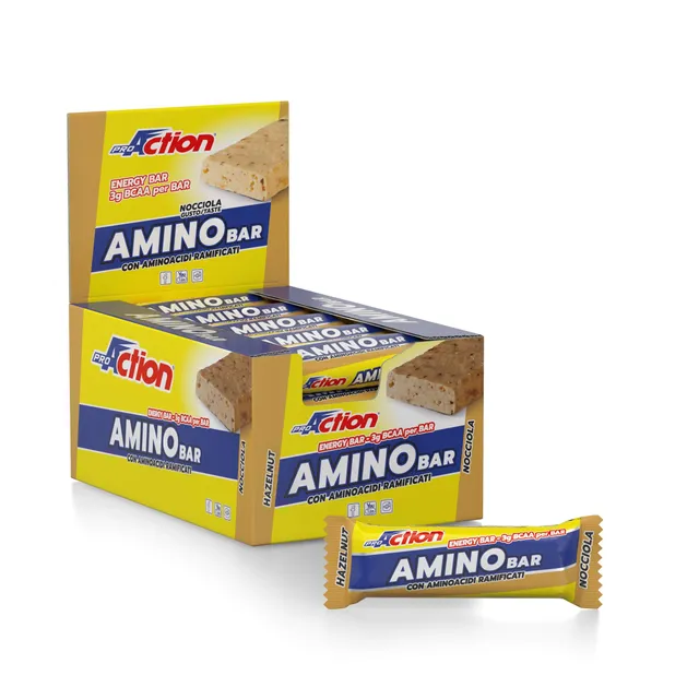 proaction-amino-bar-nocciola-barretta-energetica-con-bcaa-28-x-40g image 1