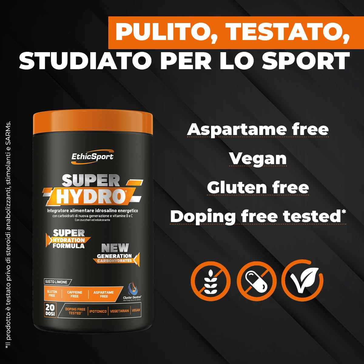ethicsport-super-hydro-integratore-idrosalino-energetico-limone-500g image 7