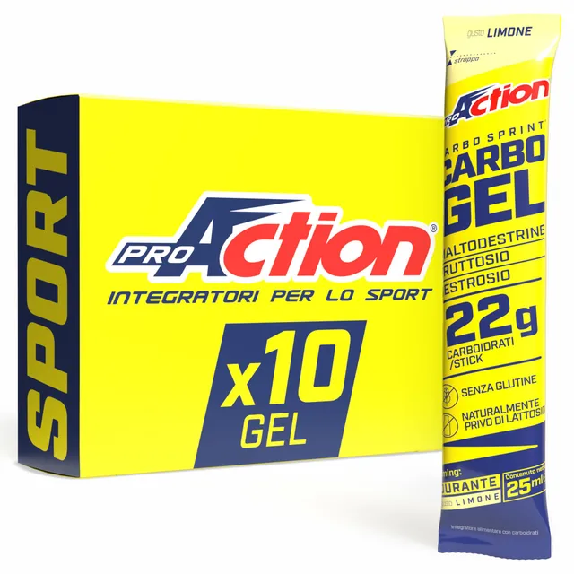 proaction-carbo-sprint-gel-energetico-carboidrati-box-10-stick-da-25ml-22g-carbo image 1