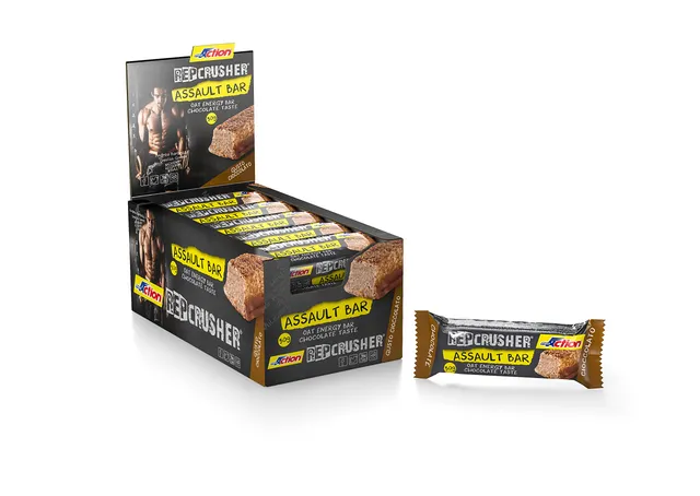 proaction-rep-crusher-assault-bar-cioccolato-barrette-energetiche-21-x-50g image 1