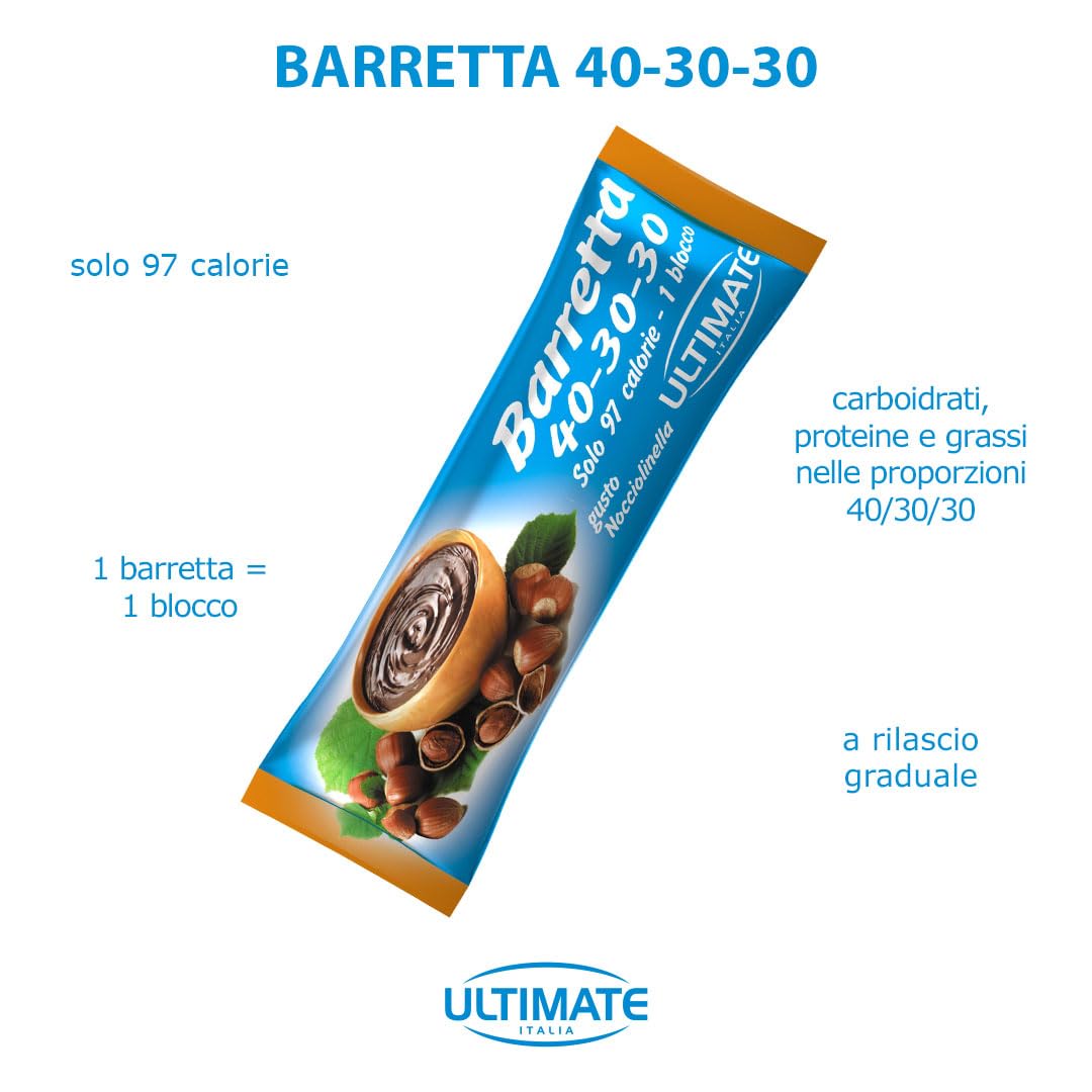 ultimate-italia-barrette-40-30-30-nocciolinella-snack-dieta-a-zona-30-pz-da-27-g image 4
