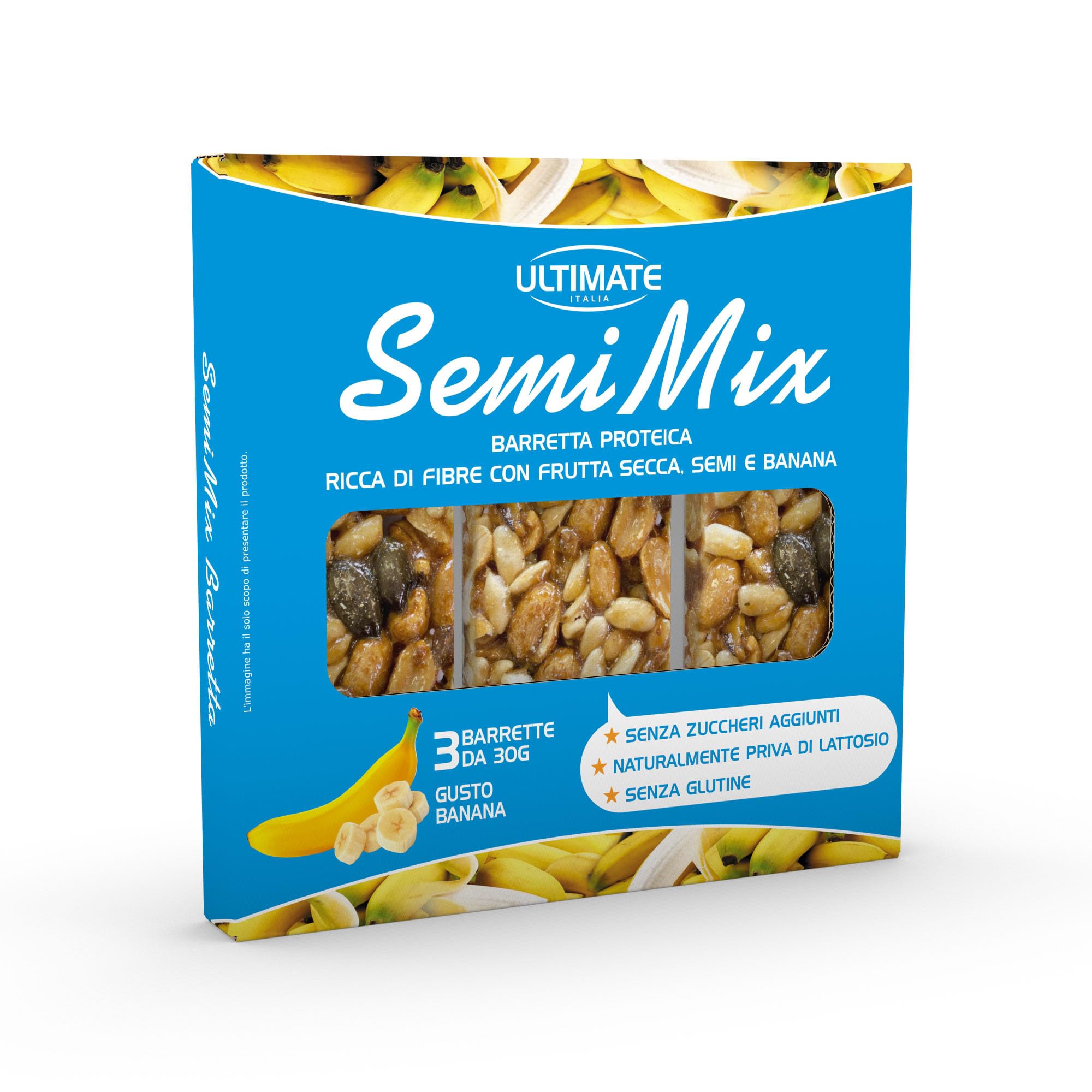 ultimate-italia-barretta-semi-mix-banana-barretta-proteica-3-x-30-g image 1