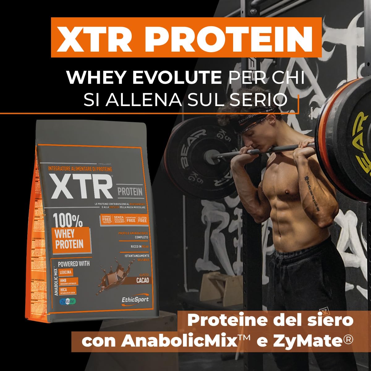 ethicsport-xtr-proteine-whey-anabolicmix-zymate-cacao-900g image 2