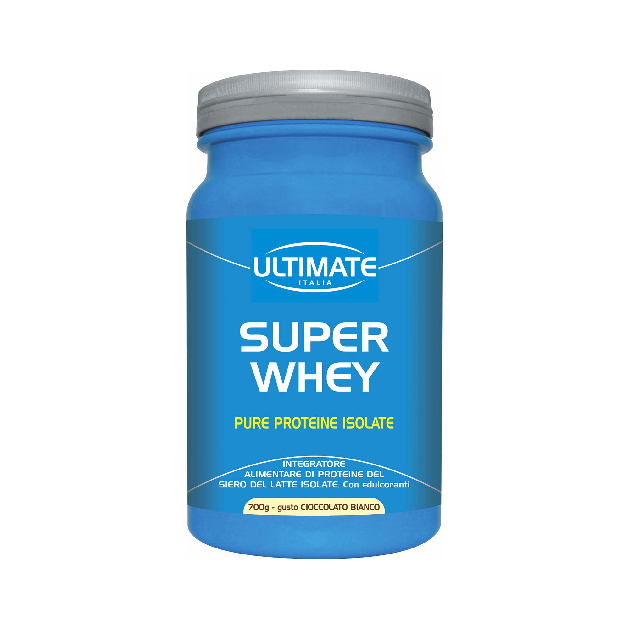 ultimate-italia-super-whey-proteine-isolate-700g-gusto-cioccolato-bianco image 1